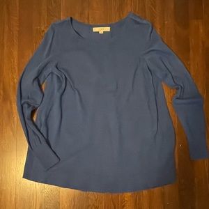 Loft Royal Blue Sweater Medium